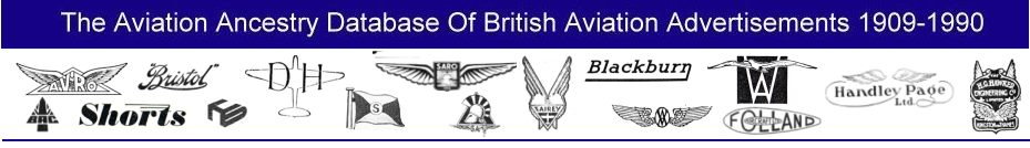 Historic British Aviation Advertisements Archive